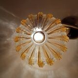 Round wall lamp jelly fish 60s.