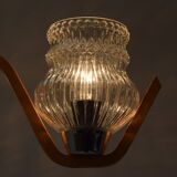 Mid-century Chandelier by Drevo humpolec,1970's.