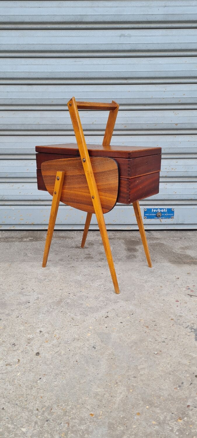 Vintage compass foot worker