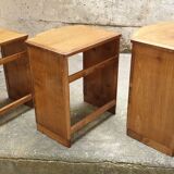 Light wooden tables