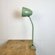 Lampe de table d'atelier industriel vert, 1960s