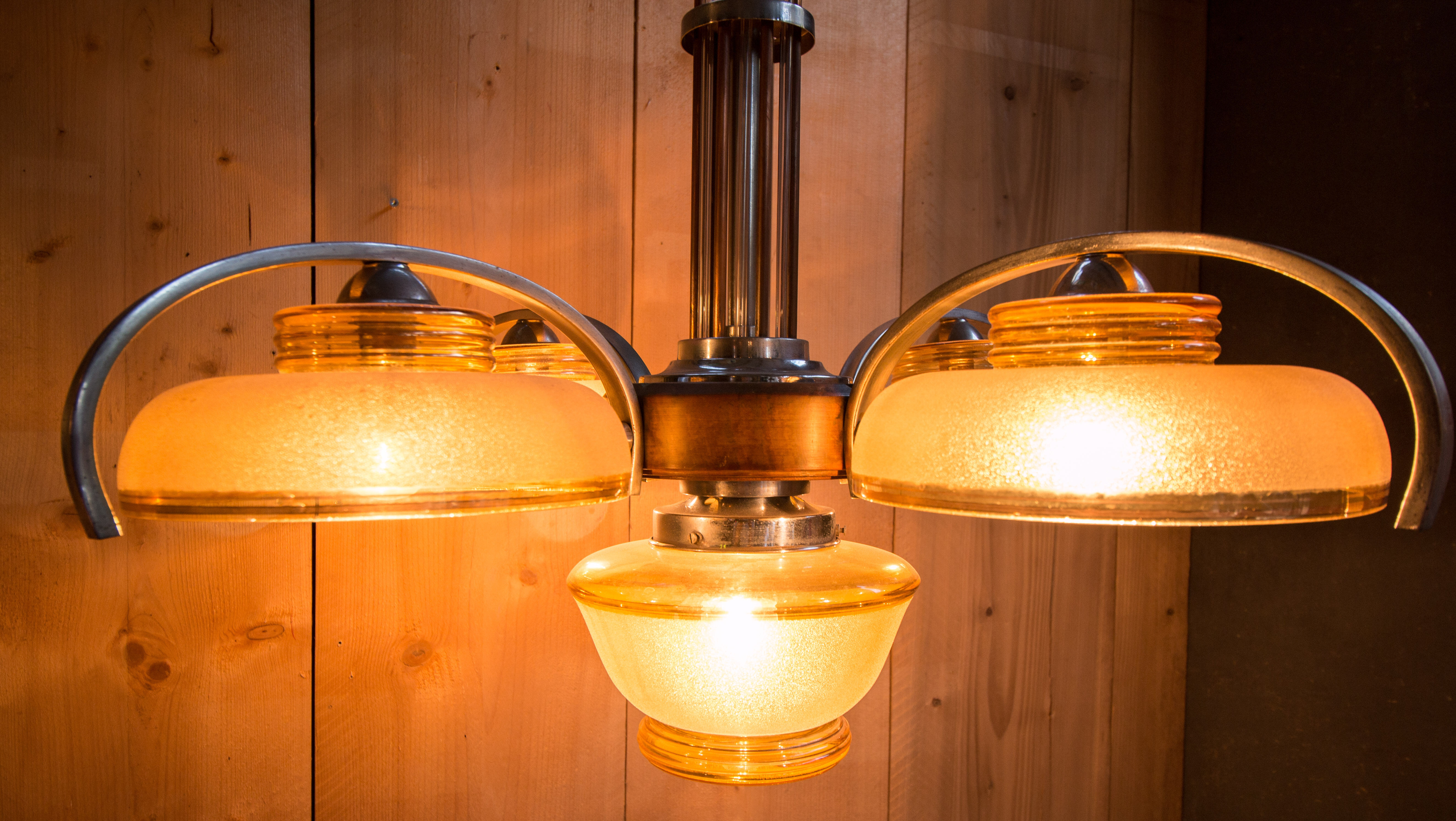 Vintage chandelier 1940