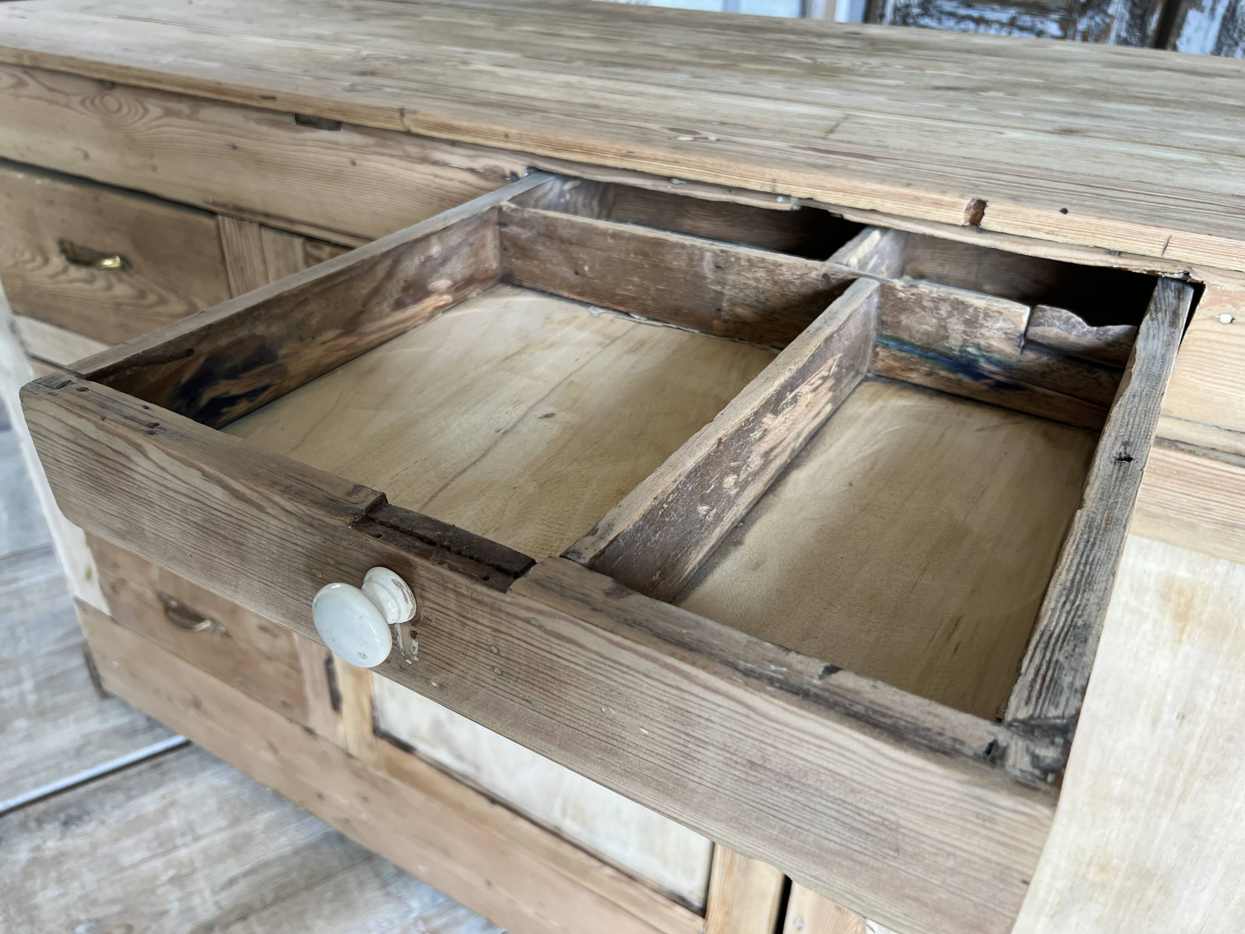 Old store counter