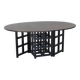 Black-stained ash table by Charles R. Mackintosh, Cassina Italy