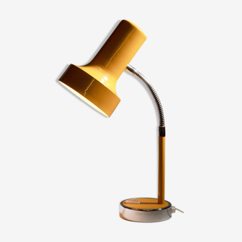 Lampe à poser jaune moutarde