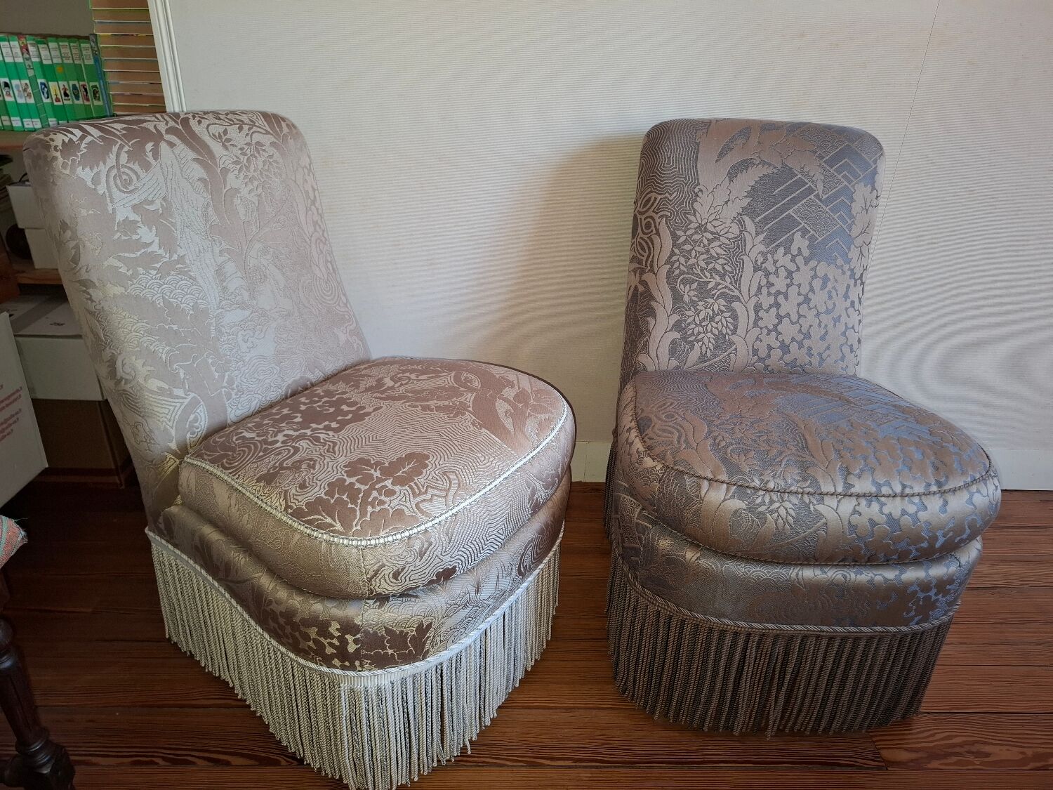 Pair of armchairs