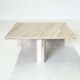 Table basse en marbre italien Palissandro