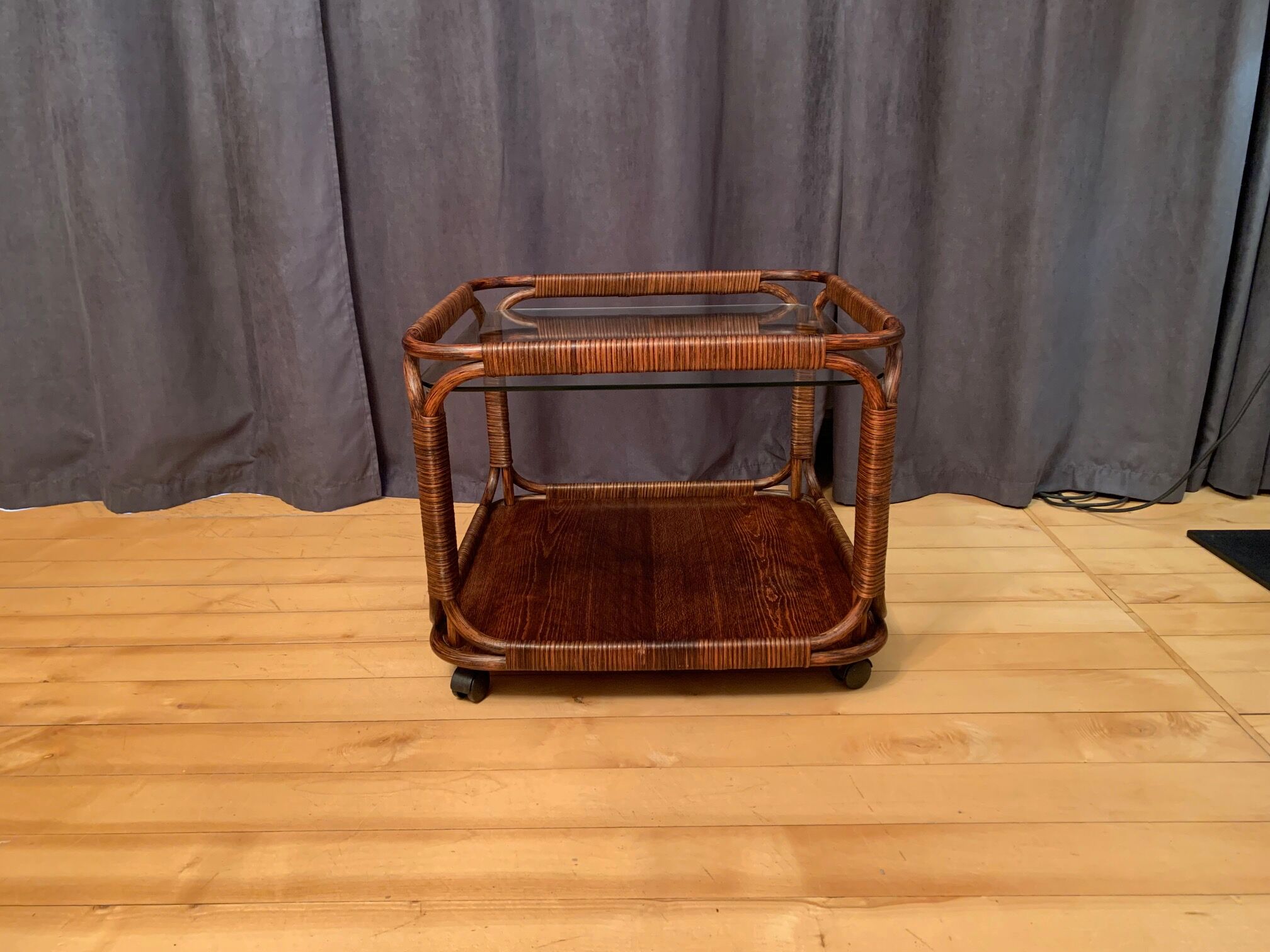 Mobile coffee table, Italy, 1970s