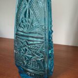 Empoli turquoise glass carafe from the 60s