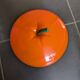 Plastic apple orange ice bucket