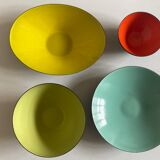 Herbert Krenchel set of 4 bowls for Krenit Denmark, 1960