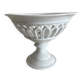 Antique pierced porcelain bowl from the 19th century.