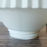 Philips vintage ceiling lamp pleated glass