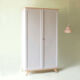 Wardrobe with compass feet