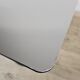 Modern metal minimalist side table with magazine rack / Dutch design