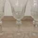Antique foot glasses cut St Louis style 30 pieces