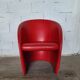 Poltrona frau red armchair
