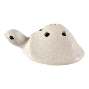Vase craquelée design Charolles années 70