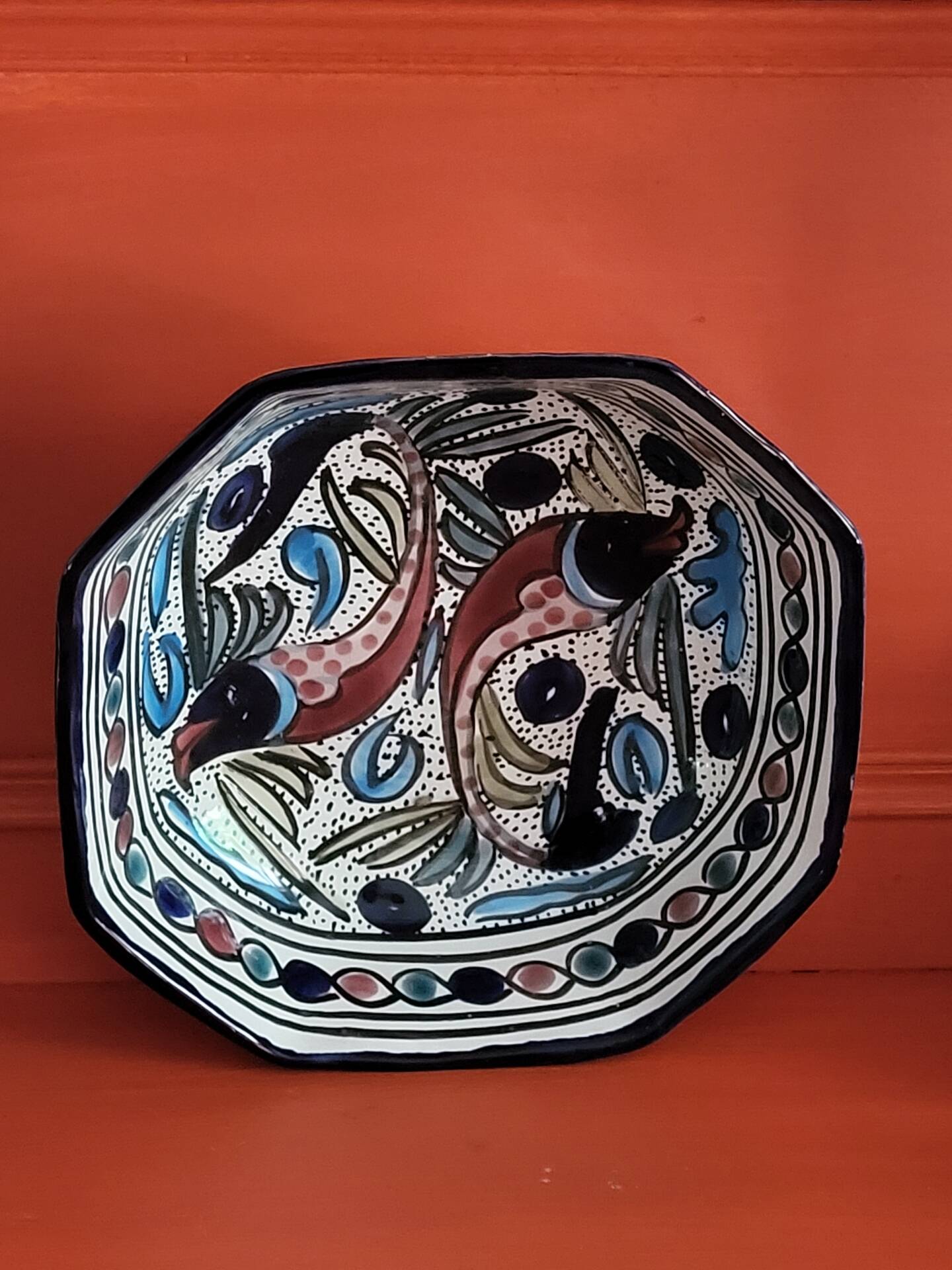 Fish salad bowl