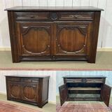 19th century rustic oak sideboard