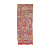 Vintage Berber Kilim 400 x 105 cm