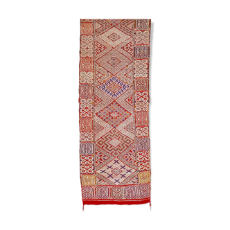 Vintage Berber Kilim 400 x 105 cm