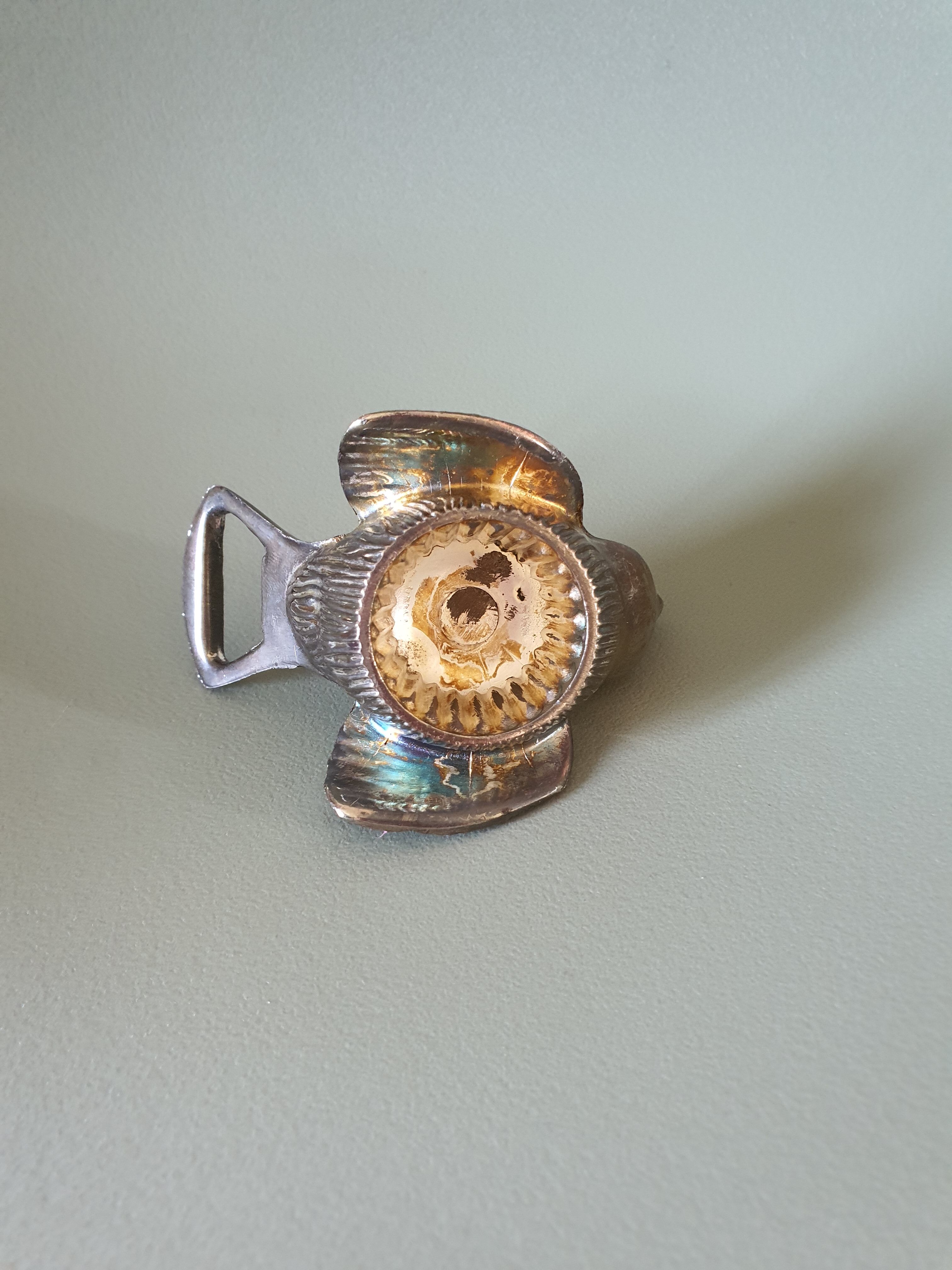 Vintage metal bird bottle opener