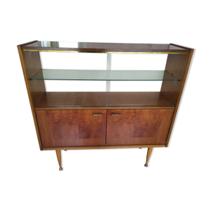 Bibliothèque en bois 1970