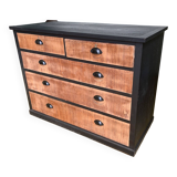 Commode tiroirs  brut