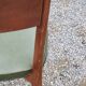 Pair of 50's Scandinavian style mahogany chairs