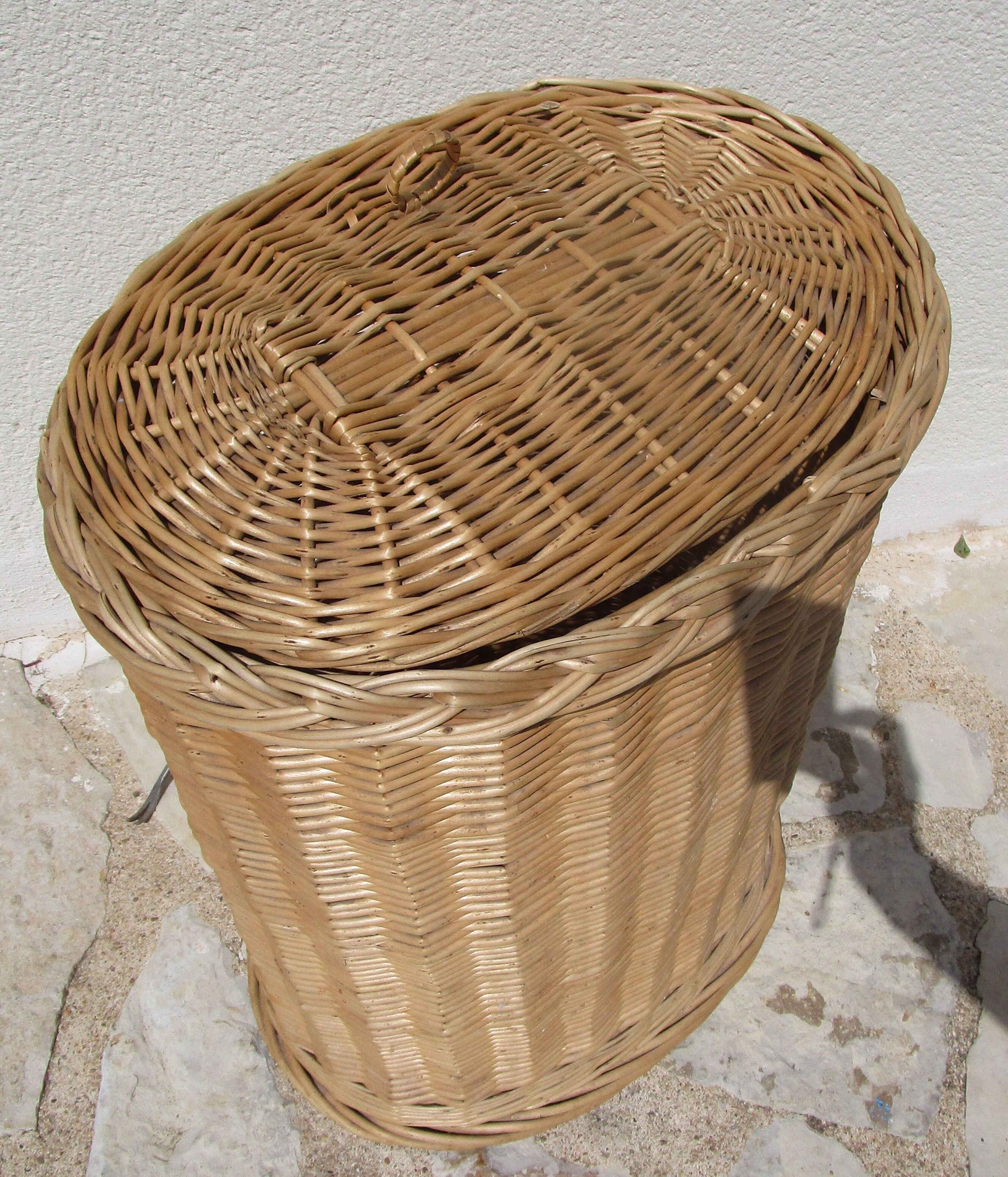 Panier à linge oval
