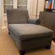 Chiffonnière original Cassina (  pieds et housse modifiés )