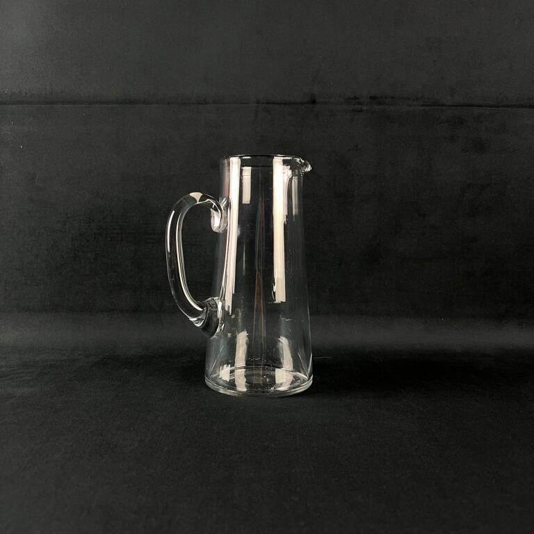 Rare Ancien Grand Broc à orangeade, pichet, pot à eau Baccarat estampillé C
