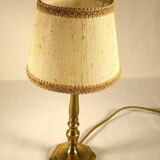 Golden brass lamp