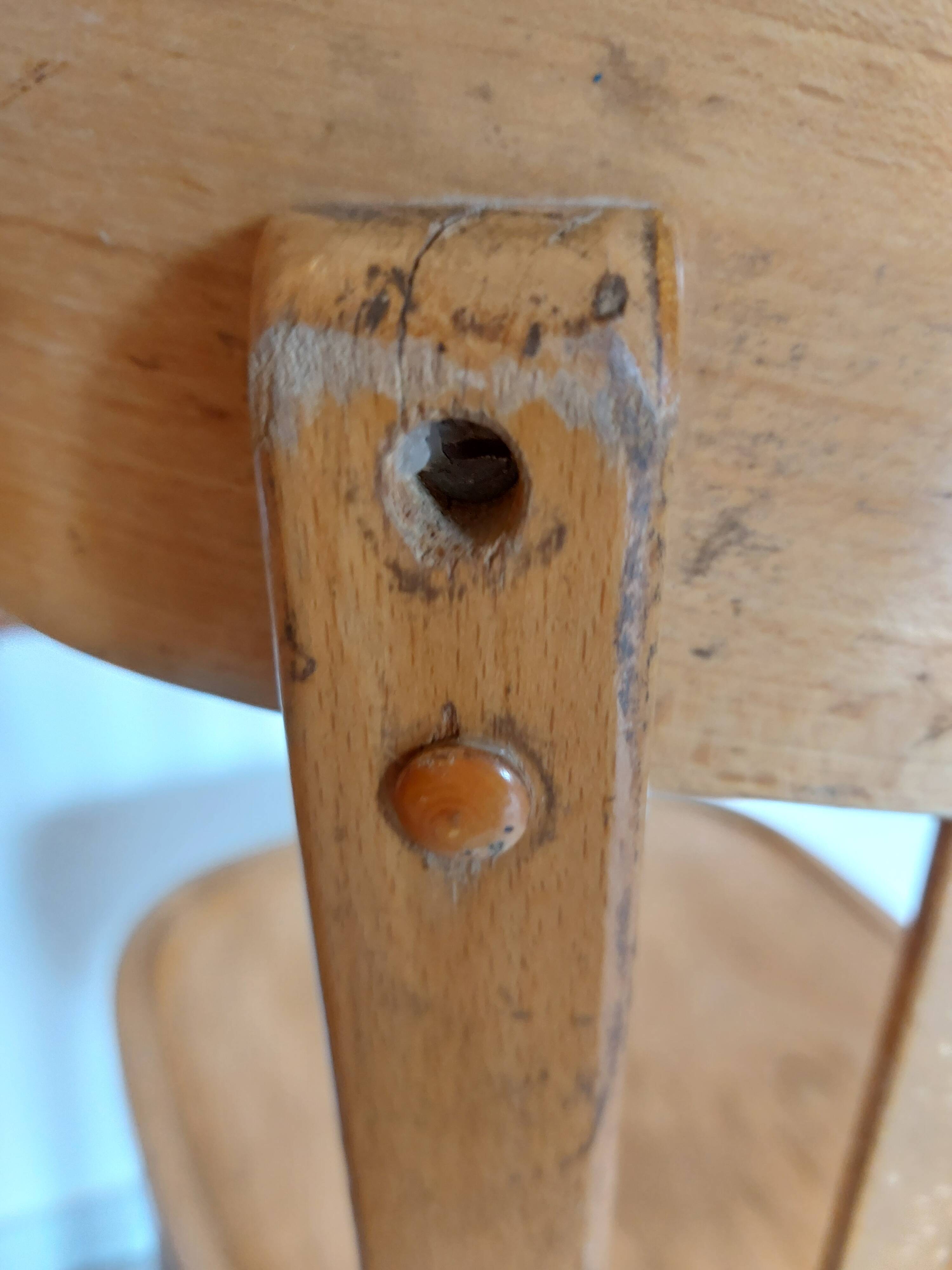 2 bistro chairs, Thonet brand