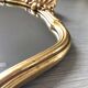 Miroir doré esprit baroque