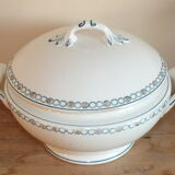 Old tureen Longwy service Spring Border