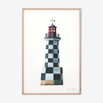 "Suzon", le phare, tirage d'art 21/29,7 cm