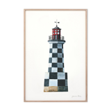 "Suzon", the lighthouse, art print 21/29.7 cm