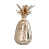 Pineapple brass box