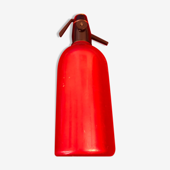 Distributeur de boissons gazeuses rouge siphon automatique