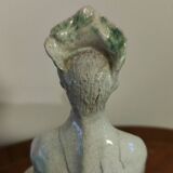 Glazed stoneware sculpture "The Guardians of Hearts"