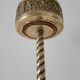 Brass standing ashtray
