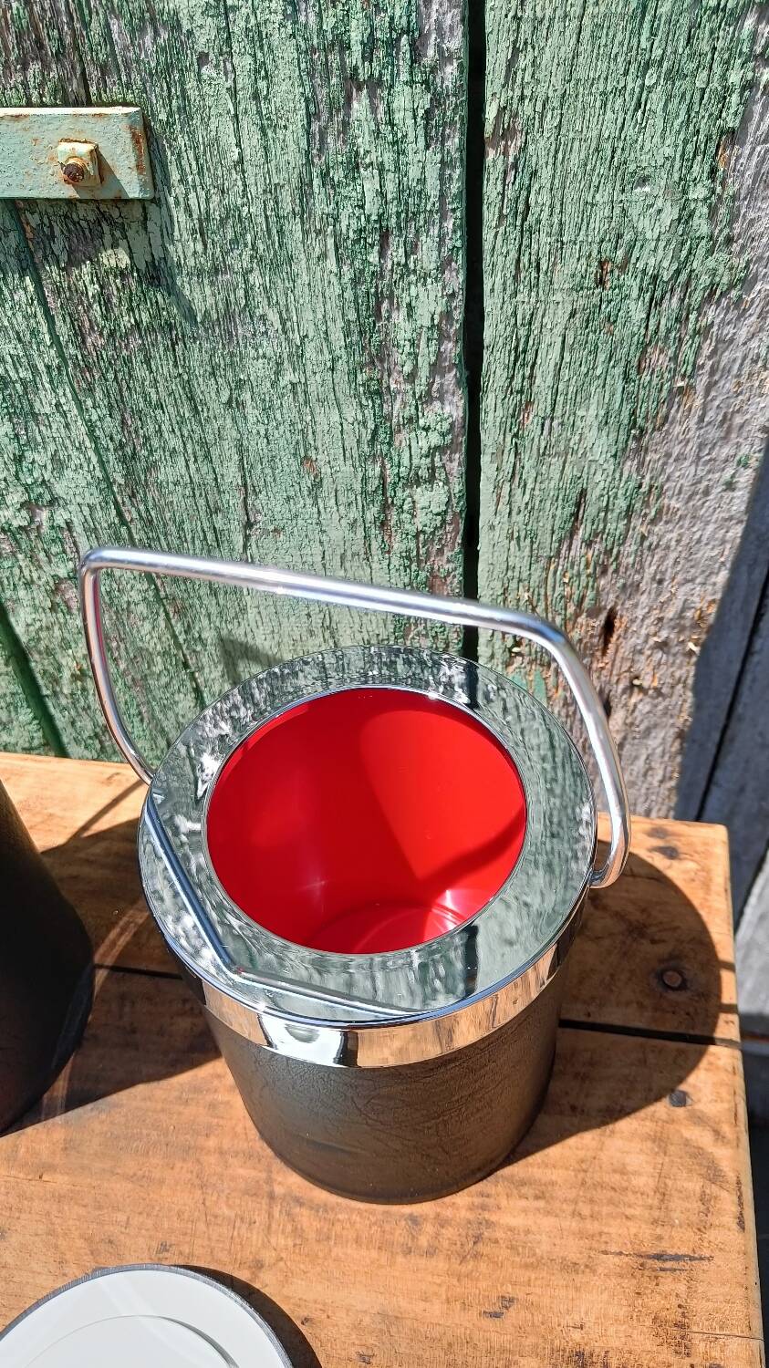 Vintage champagne bucket and ice bucket