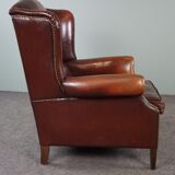 Sheepskin armchair