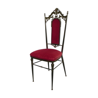 Hollywood Regency style chair, Chiavari