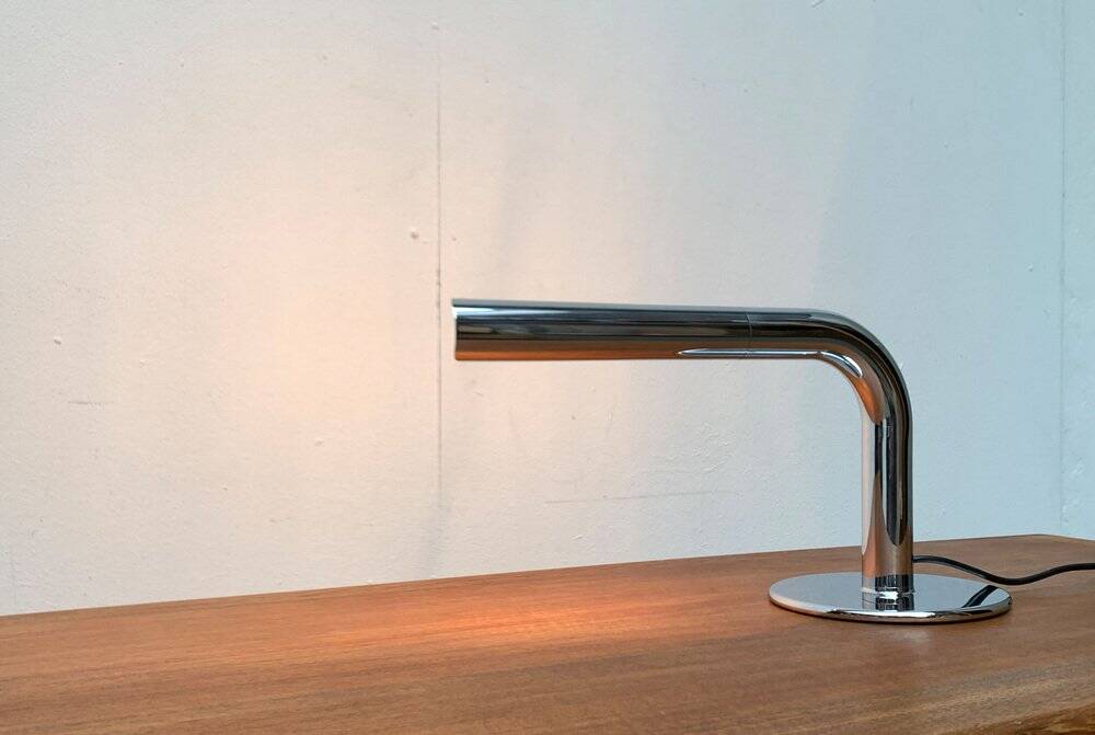 Gulp Minimalist Table Lamp from the Mid-Century by Ingo Maurer for M-Design, Germany, 1960s