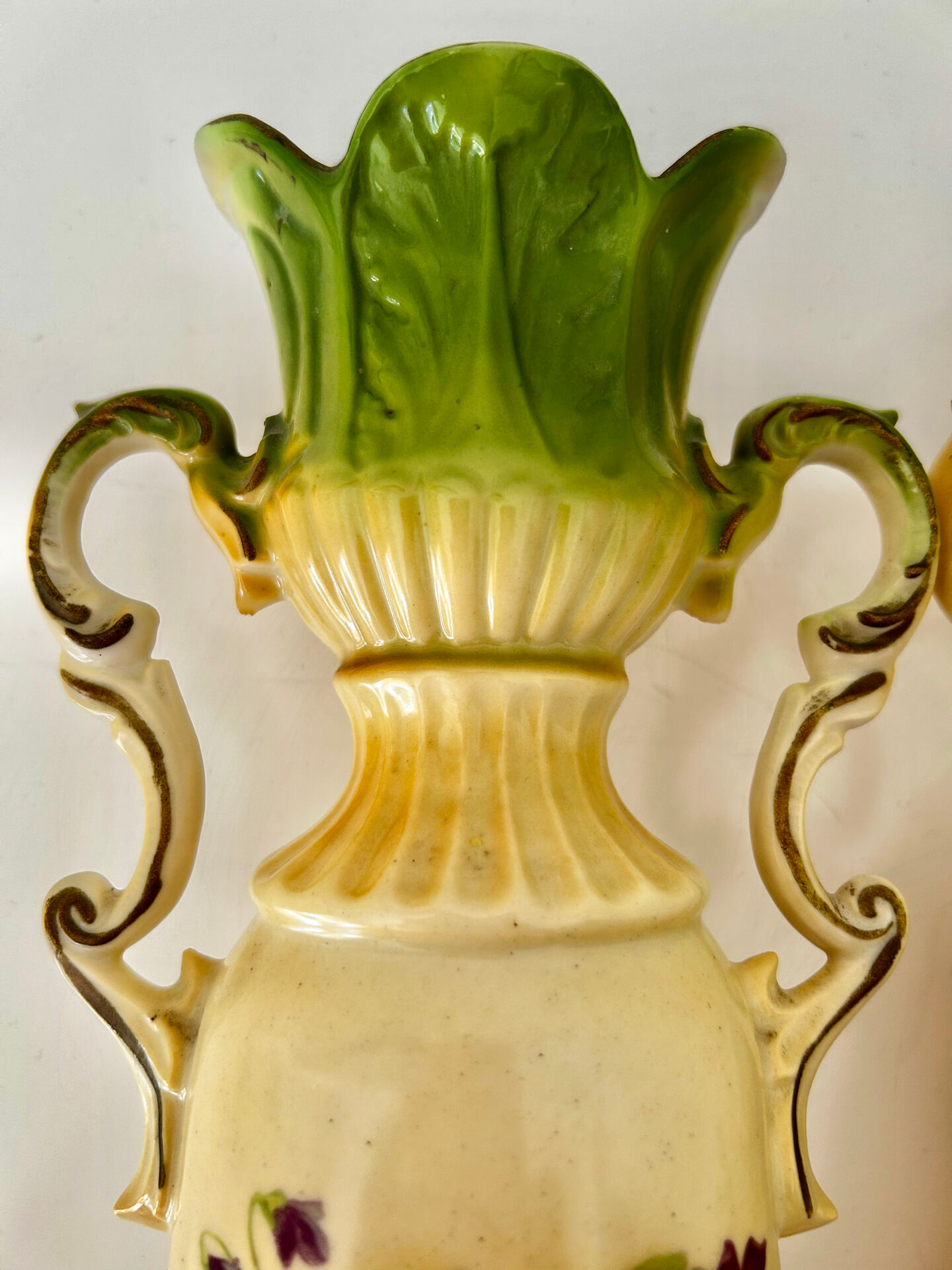 Paire de vases anciens Art Nouveau -Robert Hanke ( Autriche)