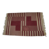 Tapis géométrique abstrait moderniste rare d'Antonín Kybal, 1948