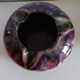 Tidy ashtray enamelled ceramic, signed, Ricard